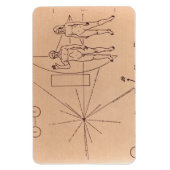 Pioneer Plaque Flexibele Magneet (Verticaal)