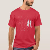 Pioneer plaque Only Women T-shirt (Voorkant)