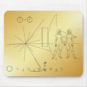 Pioneer plaque Women Muismat (Voorkant)