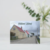 Pioneer Row Stanley Falkland Islands Briefkaart (Staand voorkant)