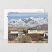 Pioneer Saloon Briefkaart (Voorkant / Achterkant)