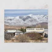 Pioneer Saloon Briefkaart (Voorkant)