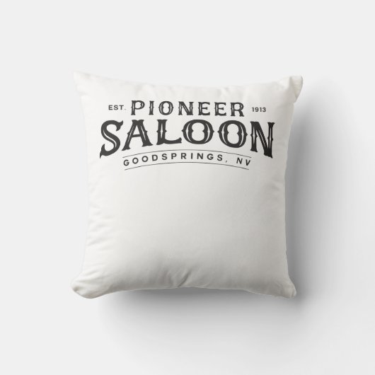 Pioneer Saloon Tanktop Kussen (Voorkant)