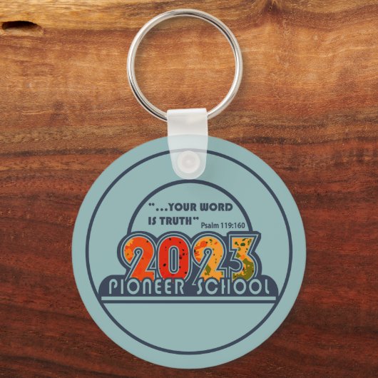 Pioneer School 2023 Sleutelhanger (Voorkant)