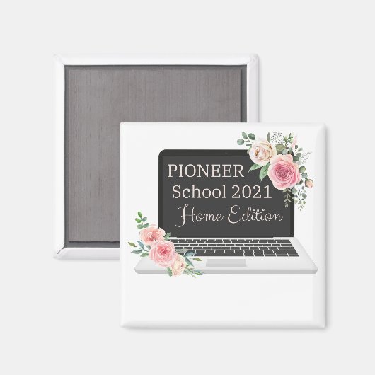 Pioneer School Home Edition Magneet (Voorkant / Achterkant)