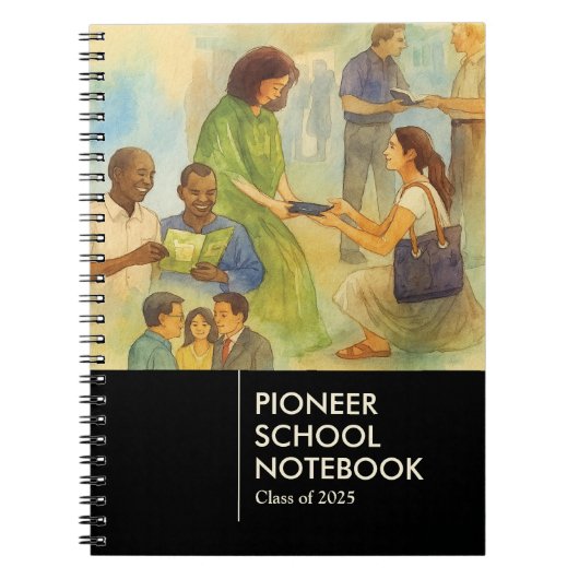 Pioneer Service School Class of 2025 JW Spiral Notitieboek (Voorkant)