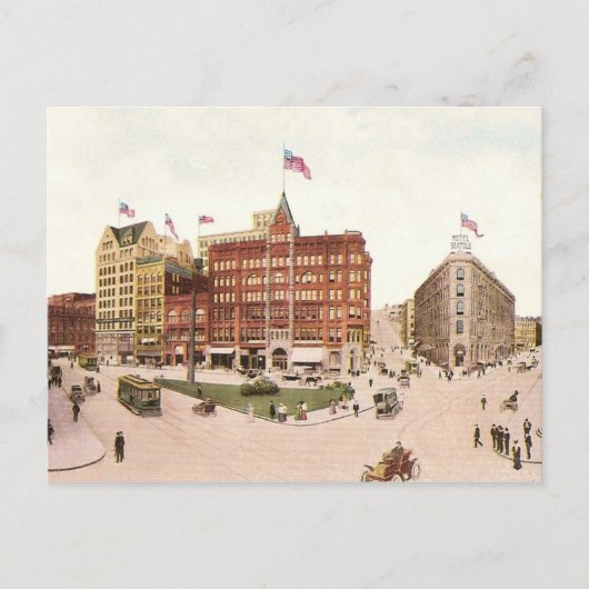 Pioneer Square Briefkaart (Voorkant)