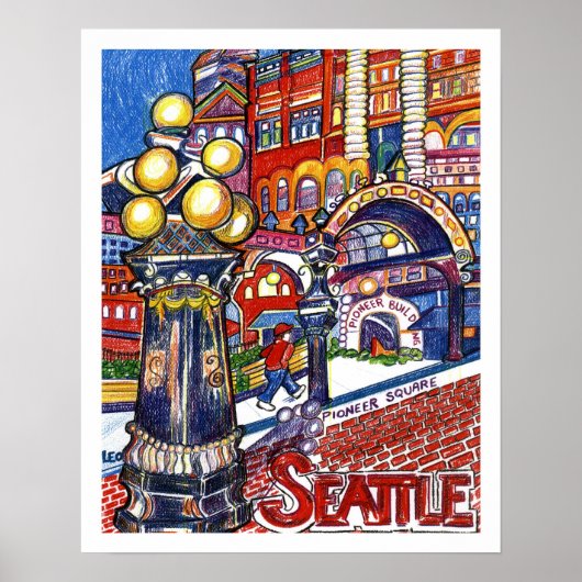 Pioneer Square Poster (Voorkant)