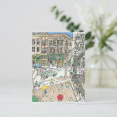 Pioneer Square, Seattle, Washington Briefkaart (Staand voorkant)