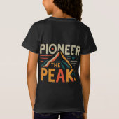 Pioneer the Peak ( T-shirt van ontworpen Kind ) (Achterkant)