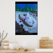 "Pioneering oman" Poster (Keuken)