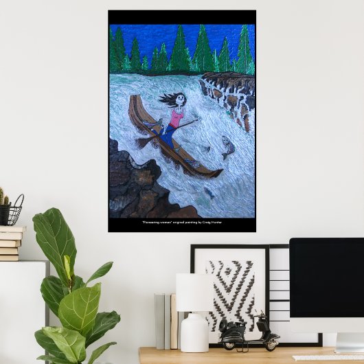 "Pioneering oman" Poster (Thuiskantoor)