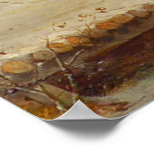 Pioneers die een sneeuwStorm die naar het Poster v (Hoek)