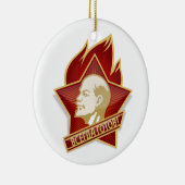 Pioneers Organisation Vladimir Lenin Socialist Keramisch Ornament (Rechts)