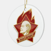 Pioneers Organisation Vladimir Lenin Socialist Keramisch Ornament (Links)