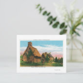Pioneers Village Scene in Forest River Park Briefkaart (Staand voorkant)