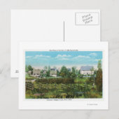 Pioneers Village Scene in Forest River Park # Briefkaart (Voorkant / Achterkant)