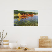  pioners, geweldige verkenners van Remington Poster (Keuken)