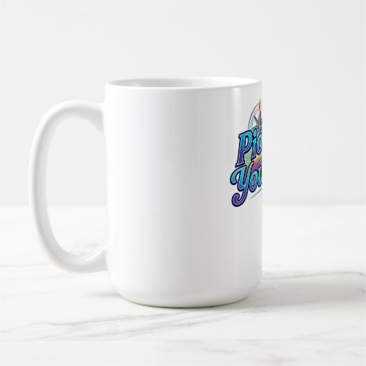 Pionier Je Eigen Pad T-Shirt Koffiemok (Links)