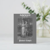 pionierpaar briefkaart (Staand voorkant)