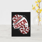 Pioniers juichen terug naar school Cheerleading Sp Kaart (Gele Bloem)
