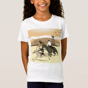 Pioniers uit Rusland rijden op paarden T-shirt