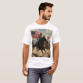 Pioniers van de Untamed Frontier T-shirt (Voorkant volledig)