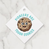 Pioniers zijn stoere koekjes | JW Bedankjes Labels (Achterkant)