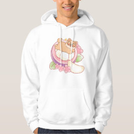 Piou de Shiba: Koninklijke Mangosteen Slaap Kawaii Hoodie
