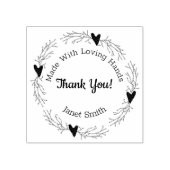 Pip Berrry Business Hartelijk dank voor de houten  Rubberstempel (Afrduk)