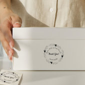 Pip Berrry Business Hartelijk dank voor de houten  Rubberstempel