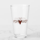 Pip Berry Hart Drink Glas (Achterkant)