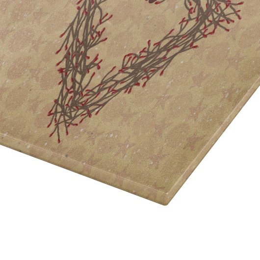 Pip Berry Hart Krans Glas Snijplank (Hoek)