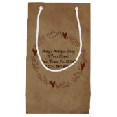 Pip Berry Heart Circle Gift Bag Klein Cadeauzakje (Voorkant)