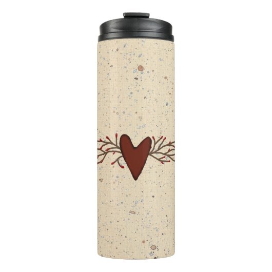 Pip Berry Heart Thermal Tumbler Thermosbeker (Voorkant)