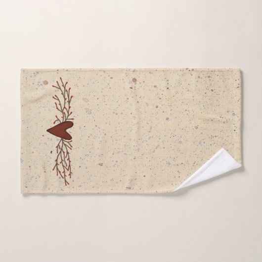 Pip Berry Heart Towel Set Bad Handdoek (Handdoek)