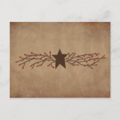 Pip Berry Star Recipe Card Briefkaart (Voorkant)