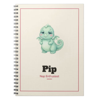 Pip het Draken Spiraal Notitieboek