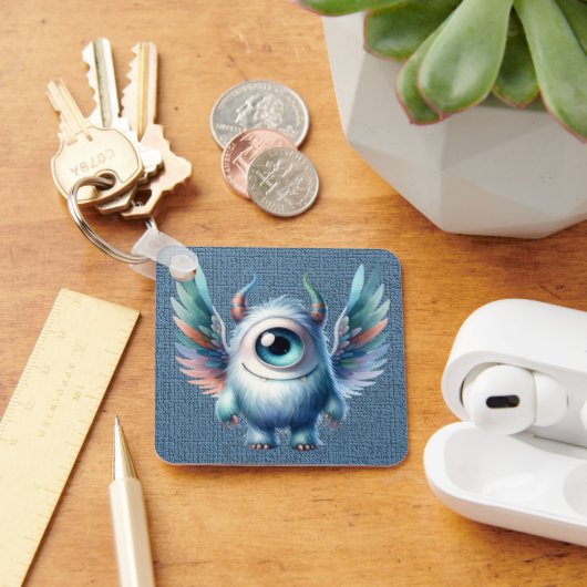 Pip - One-Eyed Monster Sleutelhanger (Bureau)