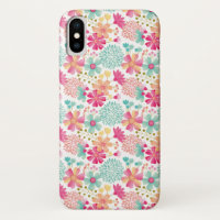 Pip Pip Hooray Painted Floral Pattern