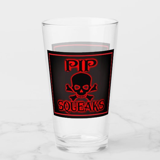 Pip Squeak 'Black Label' Glas (Voorkant)
