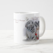 "Pipa & Marlow" Boganhues Print Grote Koffiekop (Voorkant rechts)
