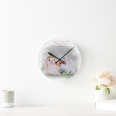 "Pipa & Marlow" Boganhues print Ronde Klok (Huis)