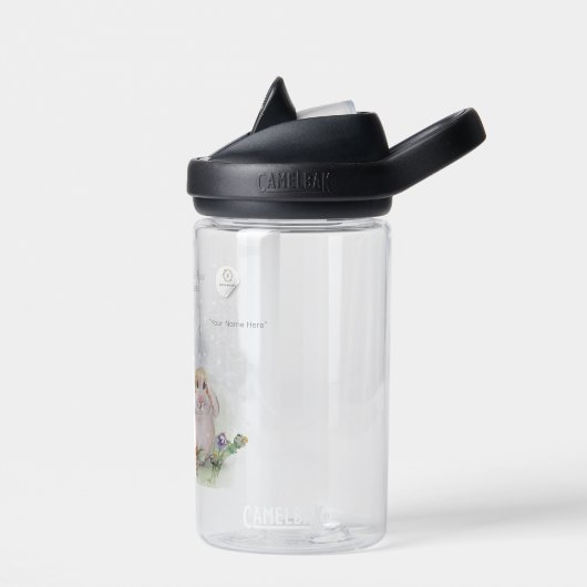 "Pipa & Marlow" Boganhues Print Water Bottle Waterfles (Links)