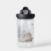 "Pipa & Marlow" Boganhues Print Water Bottle Waterfles (Voorkant)