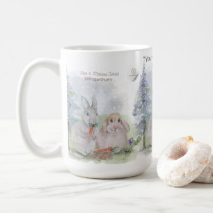 "Pipa & Marlow" Boganhues Print Waterfles Koffiemok