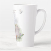 "Pipa & Marlow" Boganhues Print Waterfles Latte Mok (Rechts)