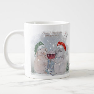 Pipa & Marlow Serie Boganhues Print Grote Koffiekop