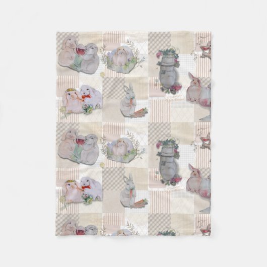 Pipa & Marlow Theme Baby Fleece Blanket Deken (Voorkant)