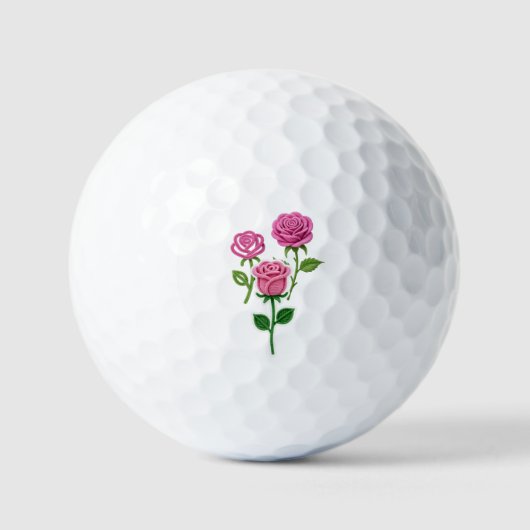 Pipe Cleaner Flower Golfballen (Voorkant)